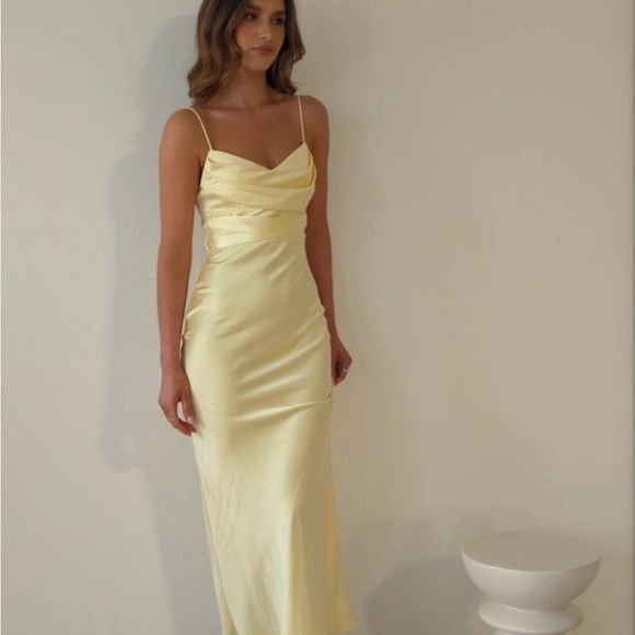 Oh Hello Champagne coloured dress - Picture 6 of 8